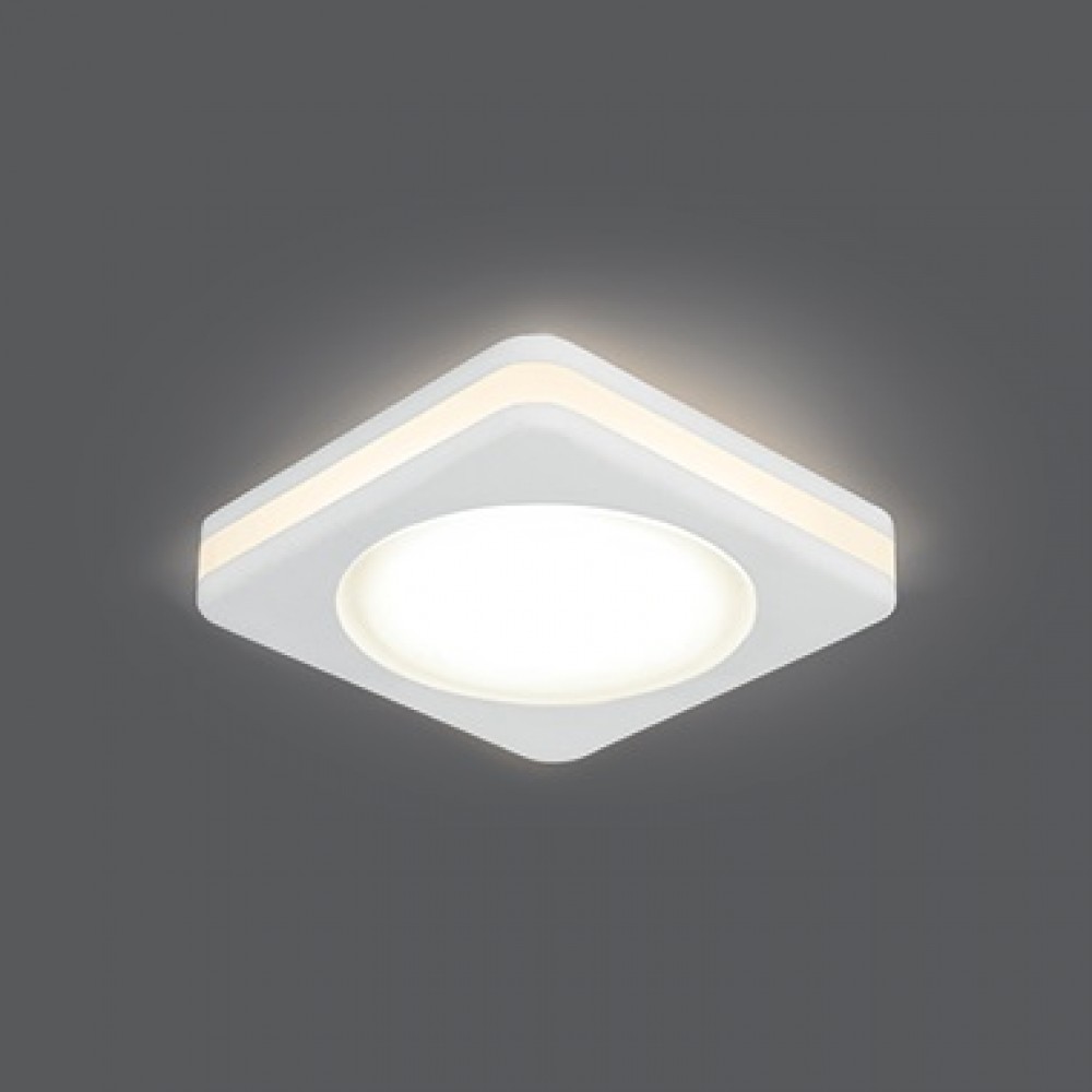 Gauss LED Լուսատու Backlight 5W 3000K Քառակուսի Սպիտակ  