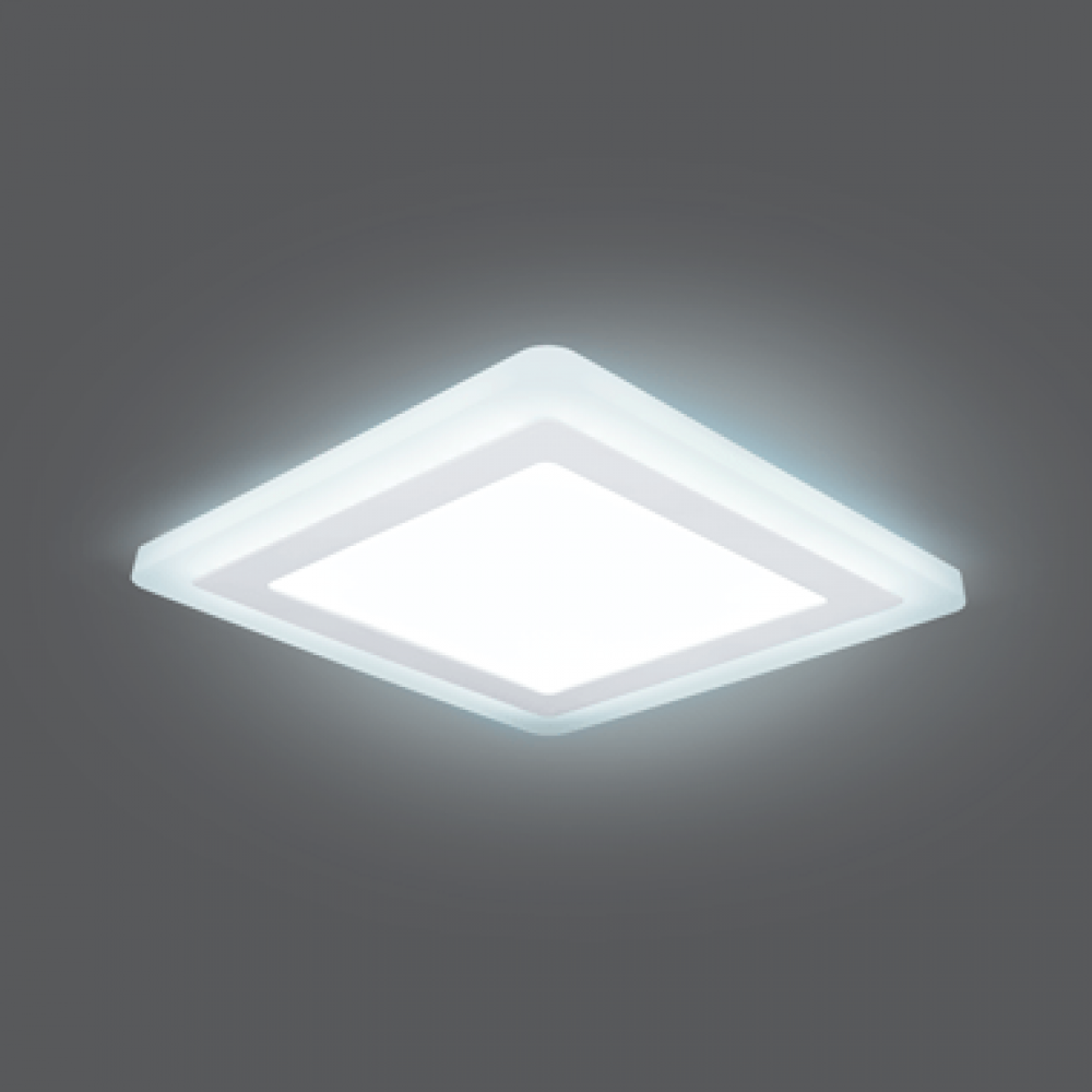 Gauss LED Լուսատու Backlight Քառակուսի 12+4W 4000K 960Լմ