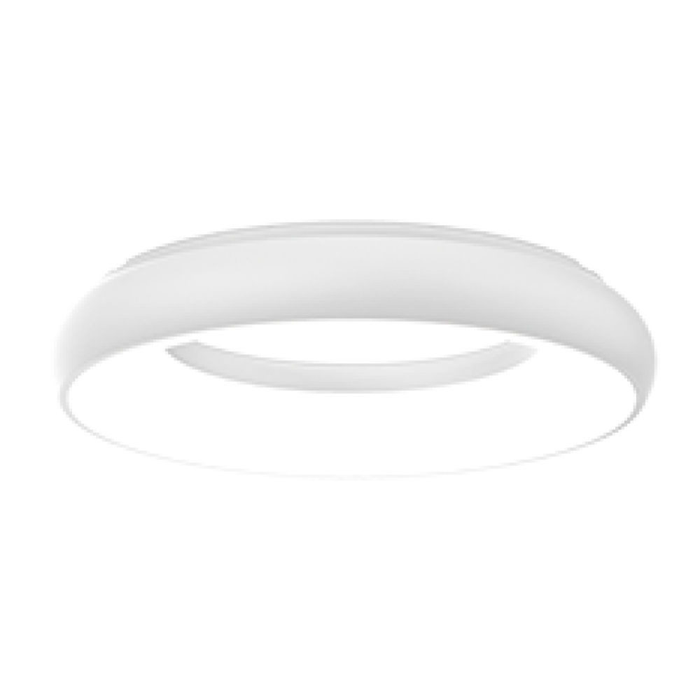 Светодиодный светильник "ВАРТОН" NIMBUS подвесной/накладной 35Вт 400х68мм 3000К IP40 с рассеивателем опал белый